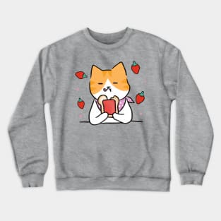 Cat Love Sandwich Crewneck Sweatshirt
